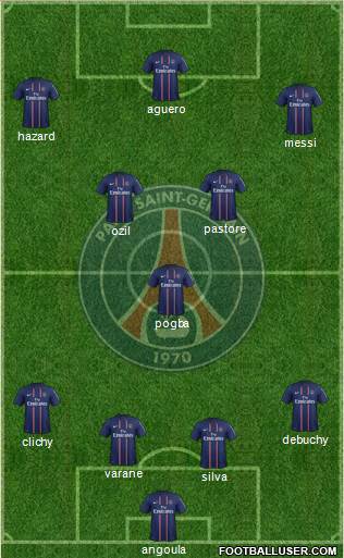 Paris Saint-Germain Formation 2013