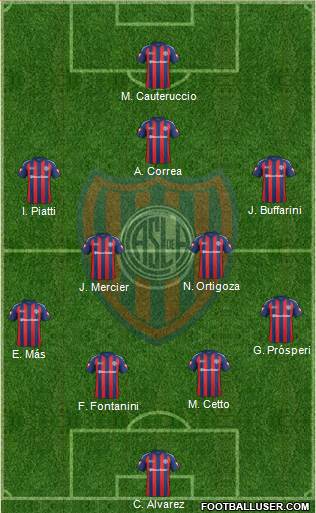 San Lorenzo de Almagro Formation 2013