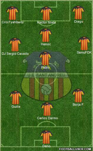 U.E. Sant Andreu Formation 2013