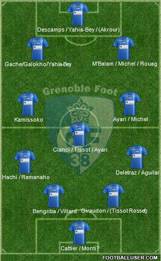 Grenoble Foot 38 Formation 2013