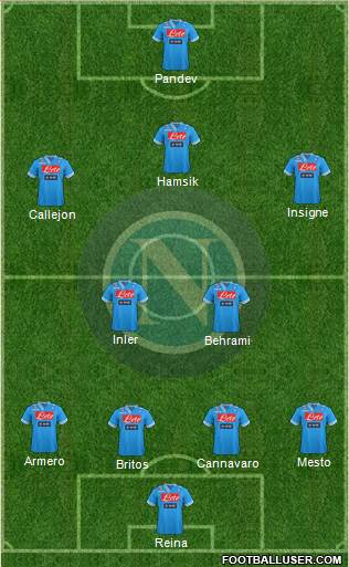 Napoli Formation 2013