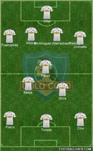 CSD Colo Colo Formation 2013