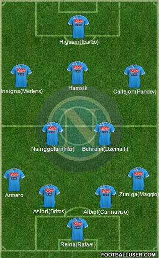 Napoli Formation 2013