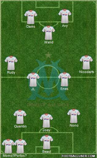 Olympique de Marseille Formation 2013