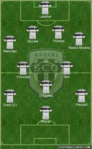 Angers SCO Formation 2013
