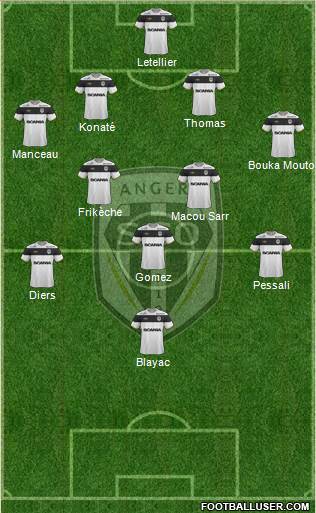 Angers SCO Formation 2013