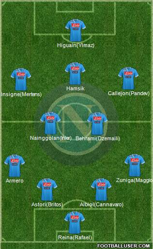 Napoli Formation 2013