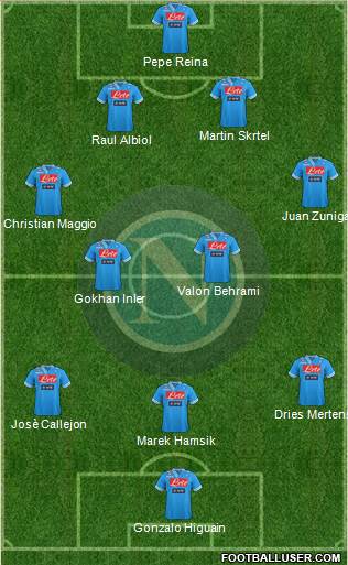 Napoli Formation 2013