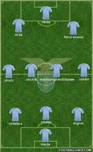 S.S. Lazio Formation 2013
