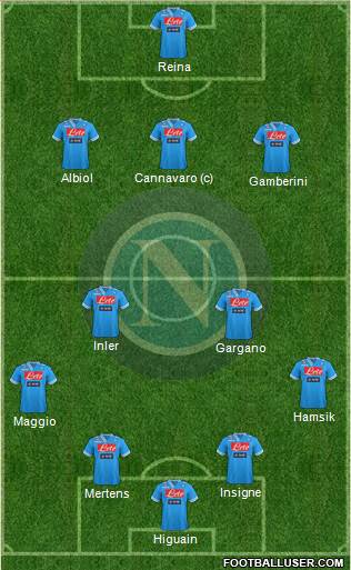 Napoli Formation 2013