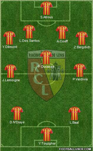 Racing Club de Lens Formation 2013