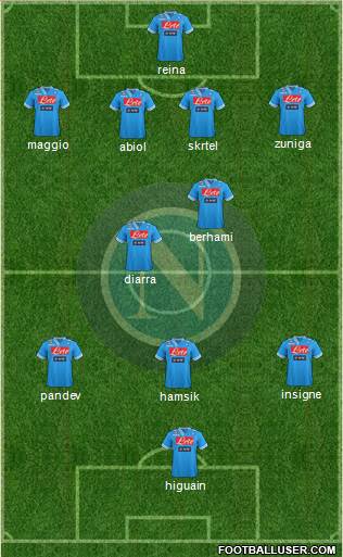 Napoli Formation 2013