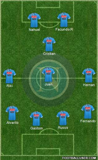 Napoli Formation 2013