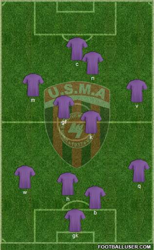 Union Sportive de la Médina d'Alger Formation 2013