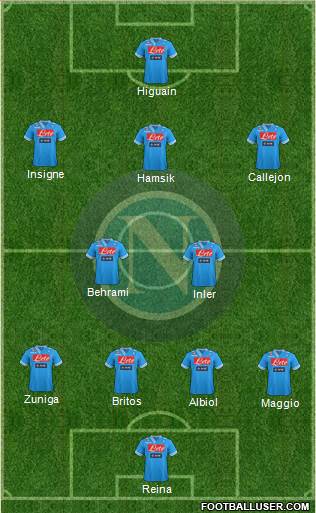 Napoli Formation 2013