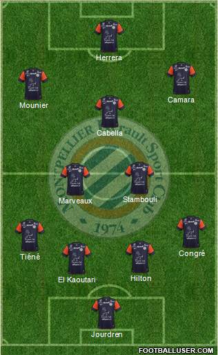 Montpellier Hérault Sport Club Formation 2013