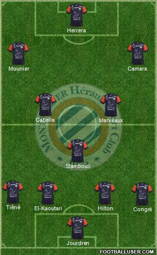 Montpellier Hérault Sport Club Formation 2013