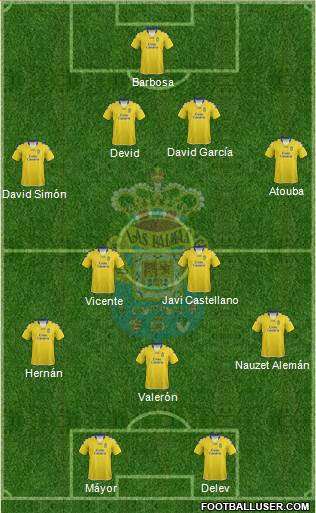 U.D. Las Palmas S.A.D. Formation 2013