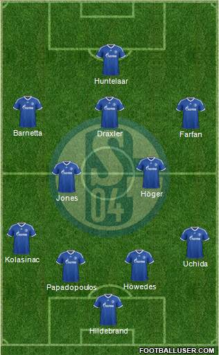 FC Schalke 04 Formation 2013