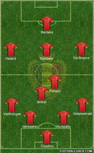 Belgium Formation 2013