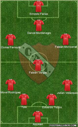 Independiente Formation 2013