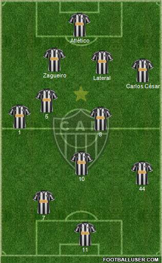 C Atlético Mineiro Formation 2013