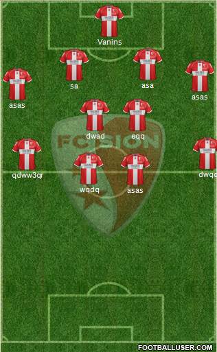 FC Sion Formation 2013