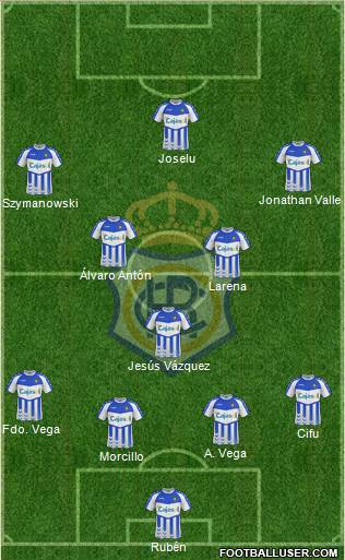 R.C. Recreativo de Huelva S.A.D. Formation 2013