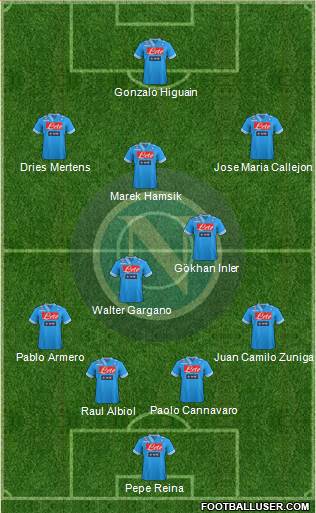 Napoli Formation 2013