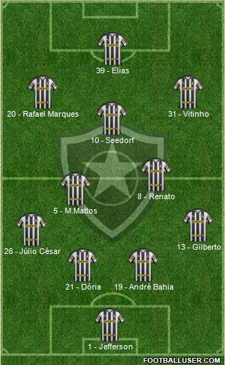 Botafogo FR Formation 2013