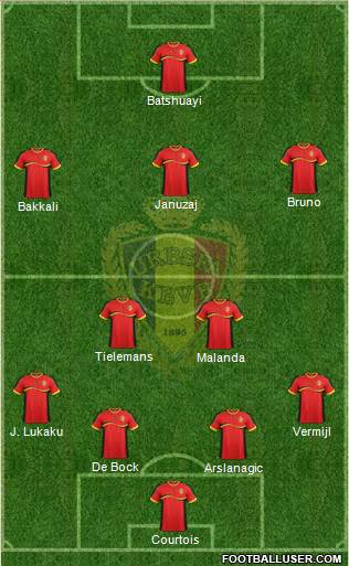 Belgium Formation 2013
