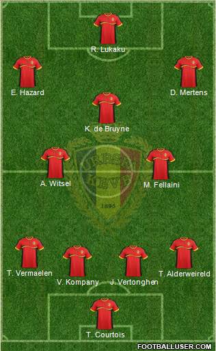 Belgium Formation 2013