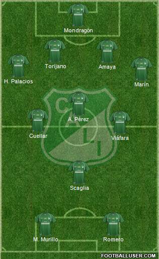 AC Deportivo Cali Formation 2013