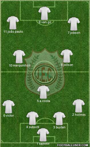 A Jaguaré EC Formation 2013