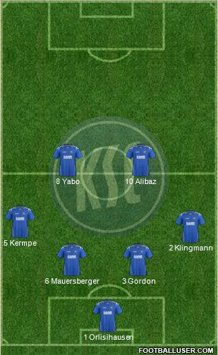 Karlsruher SC Formation 2013