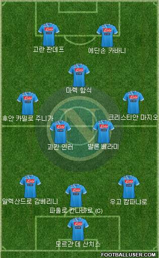 Napoli Formation 2013