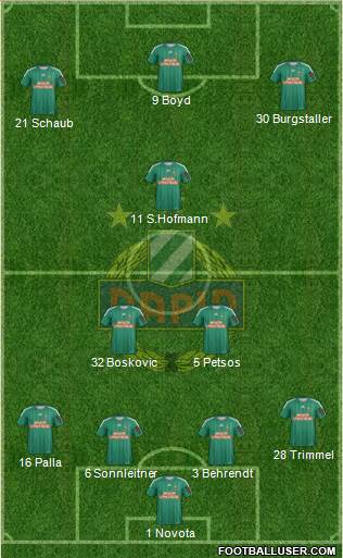 SK Rapid Wien Formation 2013