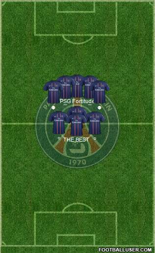 Paris Saint-Germain Formation 2013