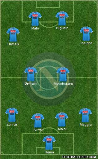 Napoli Formation 2013