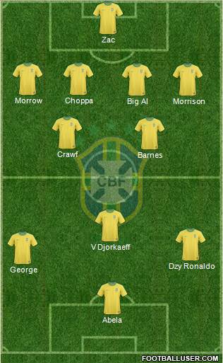 Brazil Formation 2013