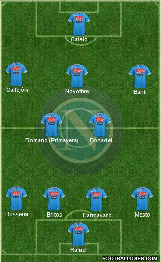Napoli Formation 2013