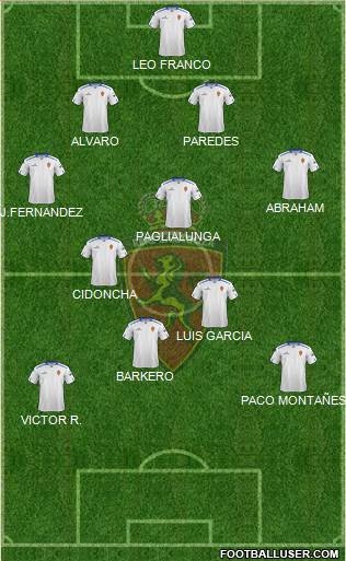 R. Zaragoza S.A.D. Formation 2013
