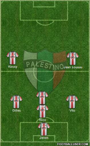 CD Palestino S.A.D.P. Formation 2013