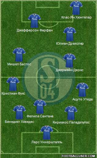 FC Schalke 04 Formation 2013