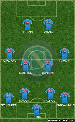 Napoli Formation 2013