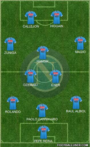 Napoli Formation 2013