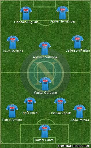 Napoli Formation 2013
