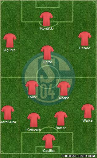 FC Schalke 04 Formation 2013