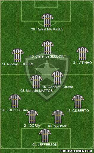 Botafogo FR Formation 2013