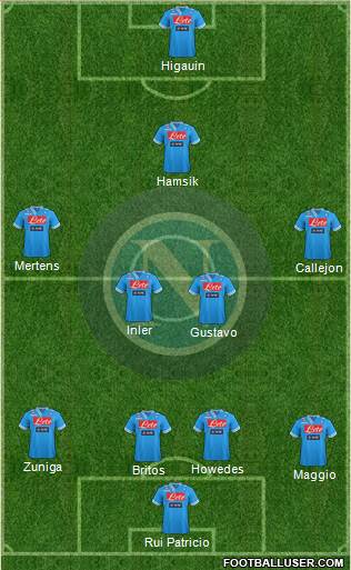 Napoli Formation 2013